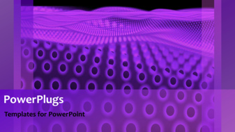 PowerPoint Template - An abstract background